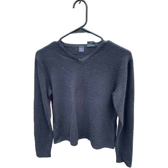 frisson Sweaters - Frisson cashmere black sweater